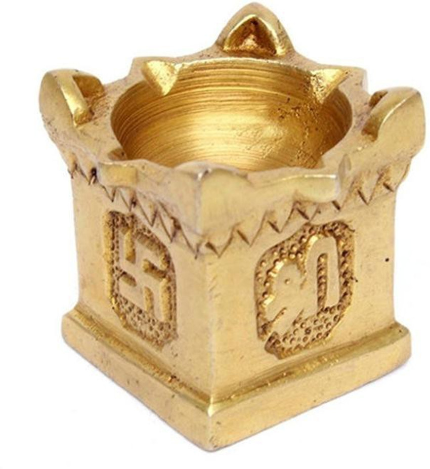 Goldgiftideas Brass Tulsi Plant Diya For Pooja, Pooja Items For Home Brass  Table Diya Price In India - Buy Goldgiftideas Brass Tulsi Plant Diya For  Pooja, Pooja Items For Home Brass Table