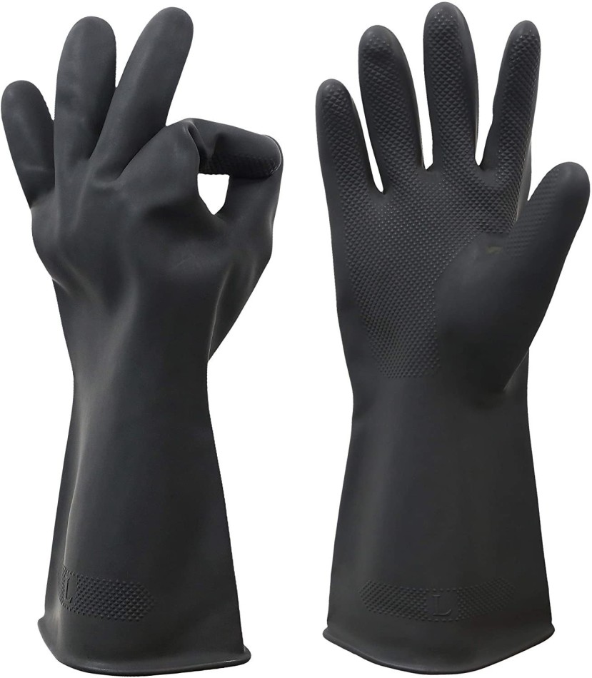 reusable latex rubber hand gloves