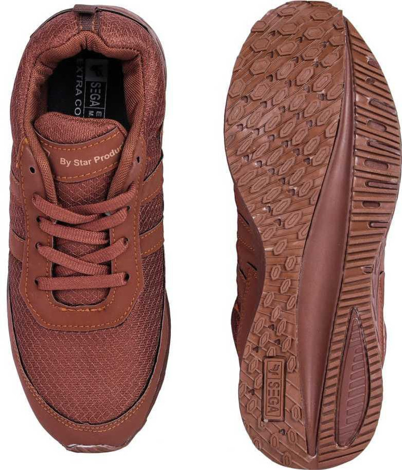 Sega 10 Brown Marathon Shoes Running 
