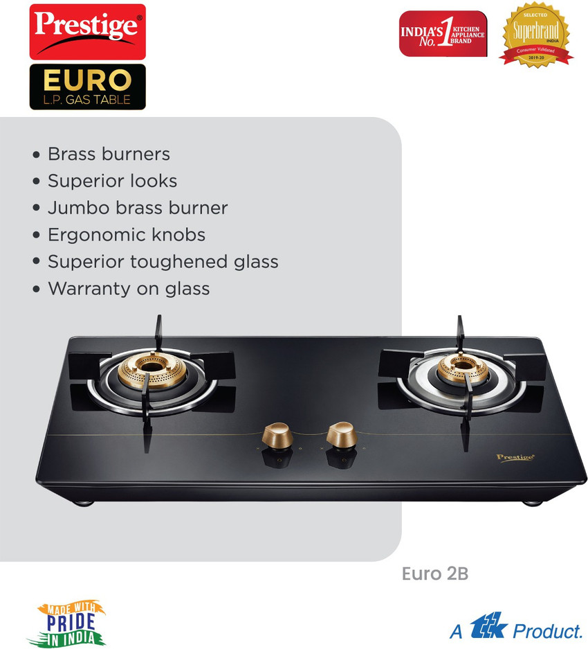 prestige gas stove 3 burner warranty