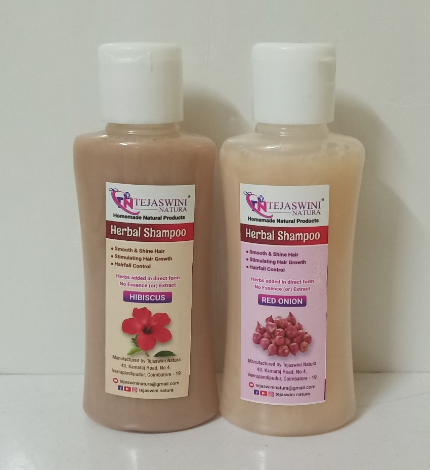 Tejaswini Natura Herbal Shampoo - Combo (Hibiscus and Red Onion) - Price in  India, Buy Tejaswini Natura Herbal Shampoo - Combo (Hibiscus and Red Onion)  Online In India, Reviews, Ratings & Features 