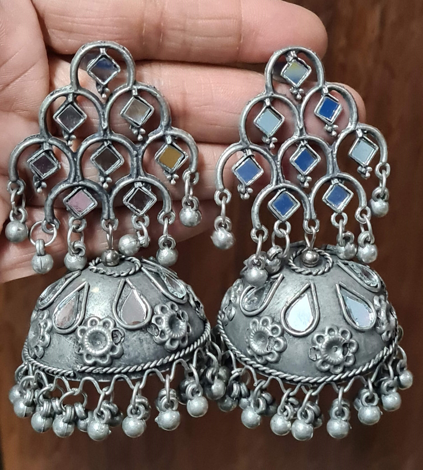 Aggregate more than 168 german silver earrings online india best