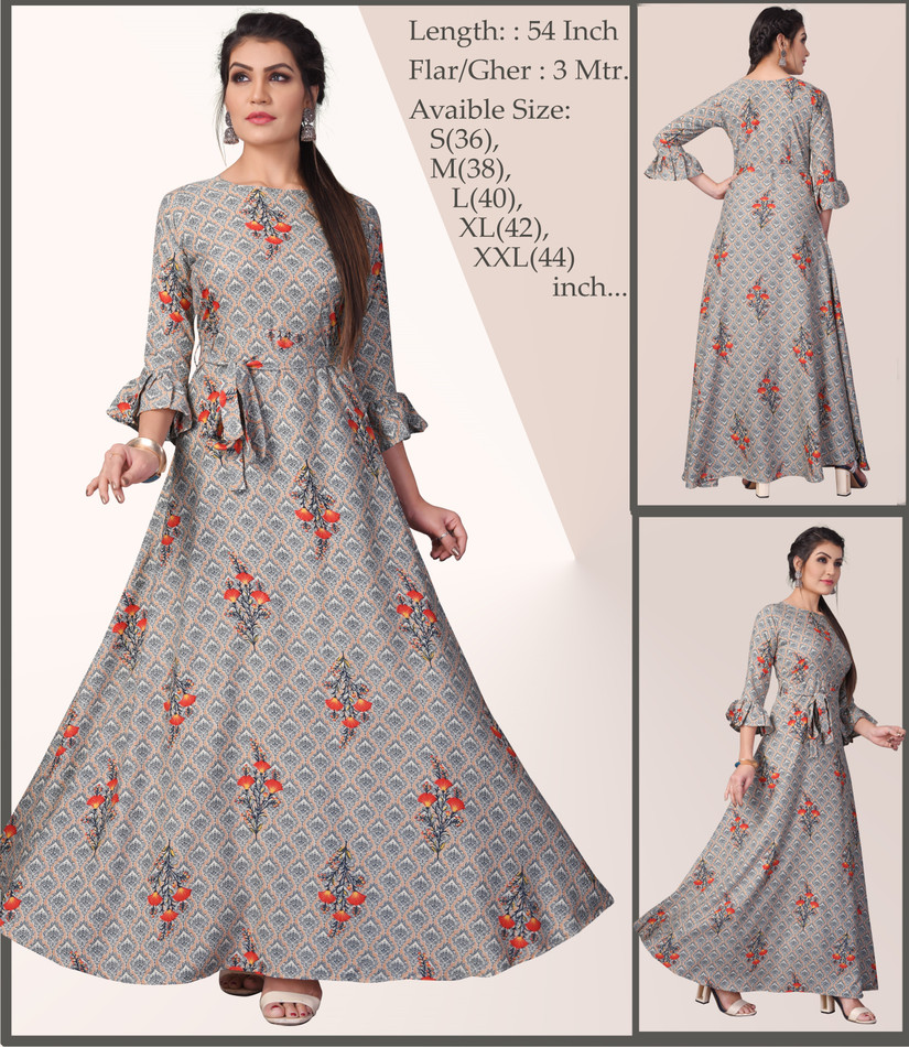 Anarkali discount gown price