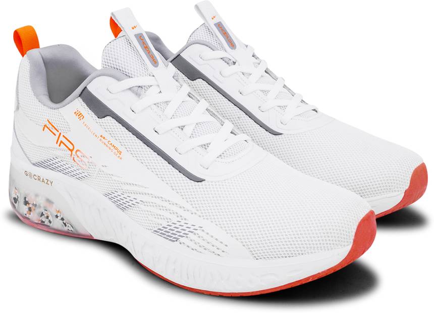 Buy Men s White Running Shoes by Campus First at Ubuy Kuwait