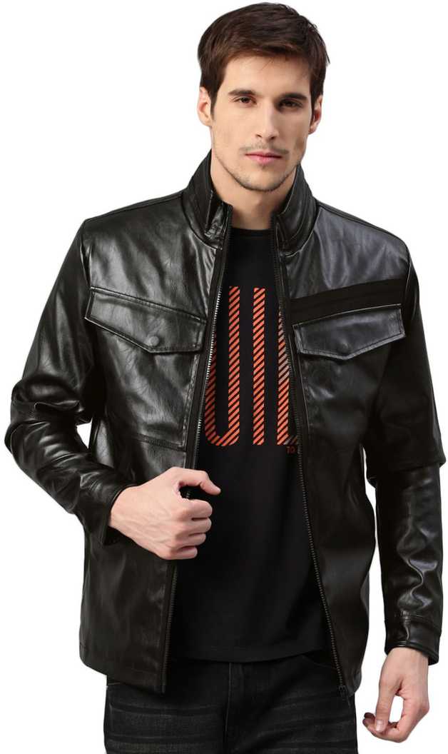 Hrx leather jackets top