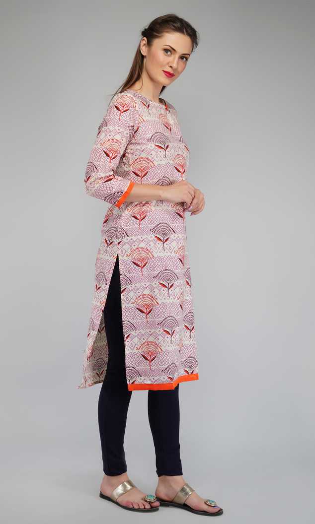 straight fit kurta