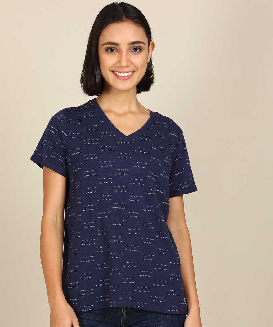 Allen Solly Women's T Shirts up to 70% off @ Flipkart