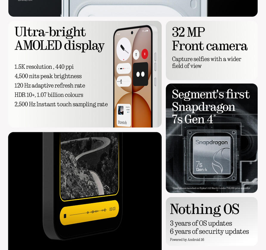 NOTHING Phone 4a 5G Dual SIM 256GB, 12GB PHONE 22 NOTHING Phone 4a 5G Dual SIM 256GB, 12GB PHONE 3