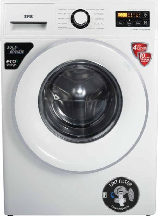 washin IFB 6 kg Fully Automatic Front Load Washing Machine (EVA ZX
