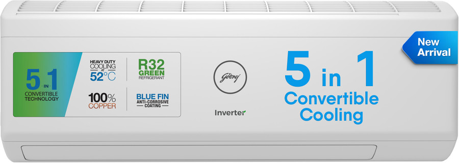 Godrej 1 Ton 5 Star Inverter Split AC (EI 12IINV5R32-WWR) at Lowest ...