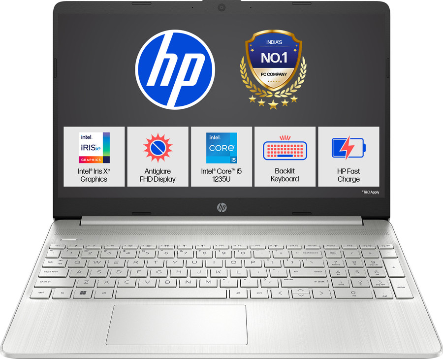 Hp Intel Core I5 12th Gen 1235u - 16 Gb/512 Gb Ssd/Windows 11 Home 15s-fq5330tu|15-fd0111tu Thin And Light Laptop Flipkart Deal