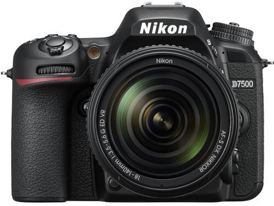 NIKON D7500 DSLR Camera Body with 18-140 mm Lens(Black) Flipkart Deal