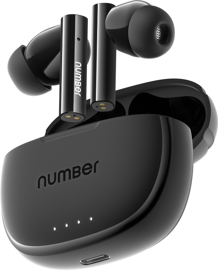 Number Navo Buds X1 W/ 50h Playtime,Dual Pairing,13mm Speakers,Enc,45ms Low Latency Bluetooth Flipkart Deal