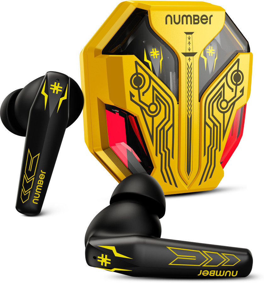 Number Super Buds Pro Gt99 Dual Pair, 4 Mic Enc Gaming Rgb Tws,35ms Latency,70h Battery Bluetooth Flipkart Deal
