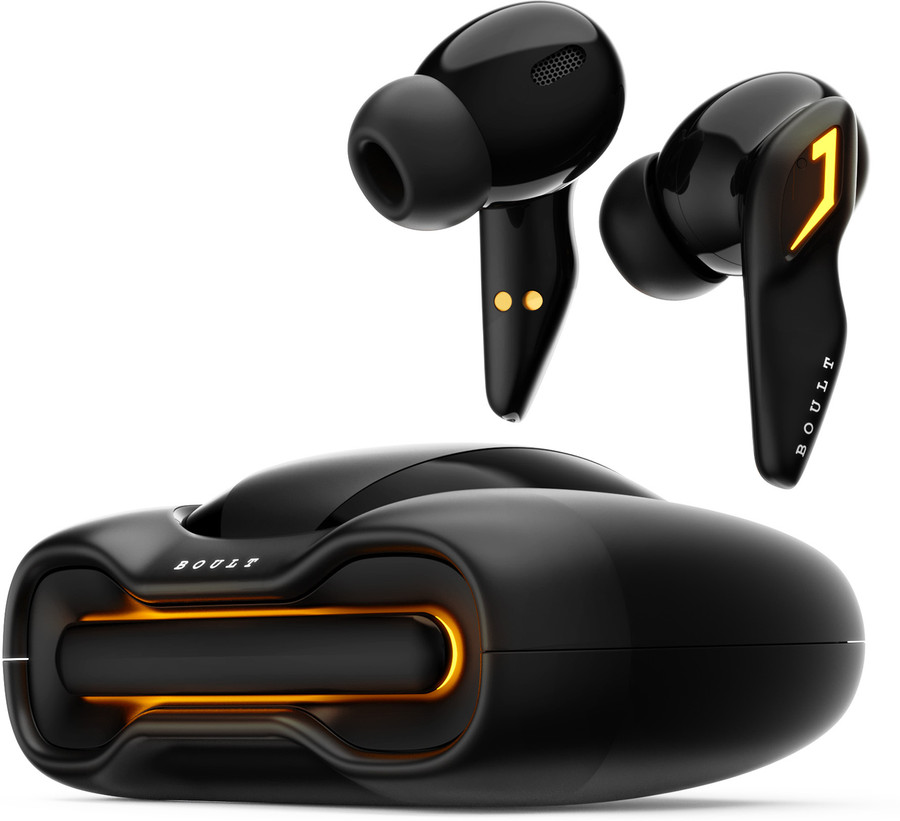 GOBOULT Astra with Quad Mic ENC, 48Hrs Battery, Low Latency Gaming, Made in India, 5.3v Bluetooth(Black Gloss, True Wireless) Flipkart Deal