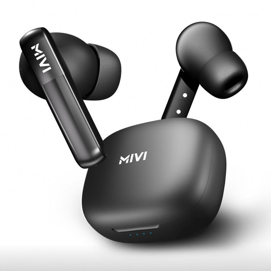Mivi DuoPods Blaze [New launch], AI-ENC, 60 Hrs, 13mm Drivers, Fast Charging, BT v5.3 Bluetooth  (Cosmic Black, True Wireless) Flipkart Deal