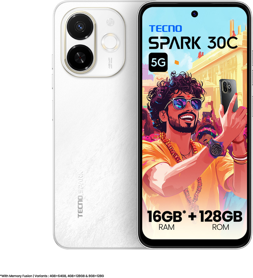 Tecno Spark 30C 5G (4GB RAM, 64GB) - Aurora Cloud