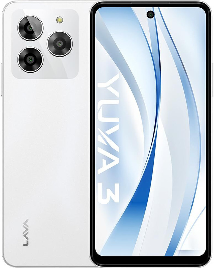 Lava Yuva 3 (4GB RAM, 128GB) - Galaxy White