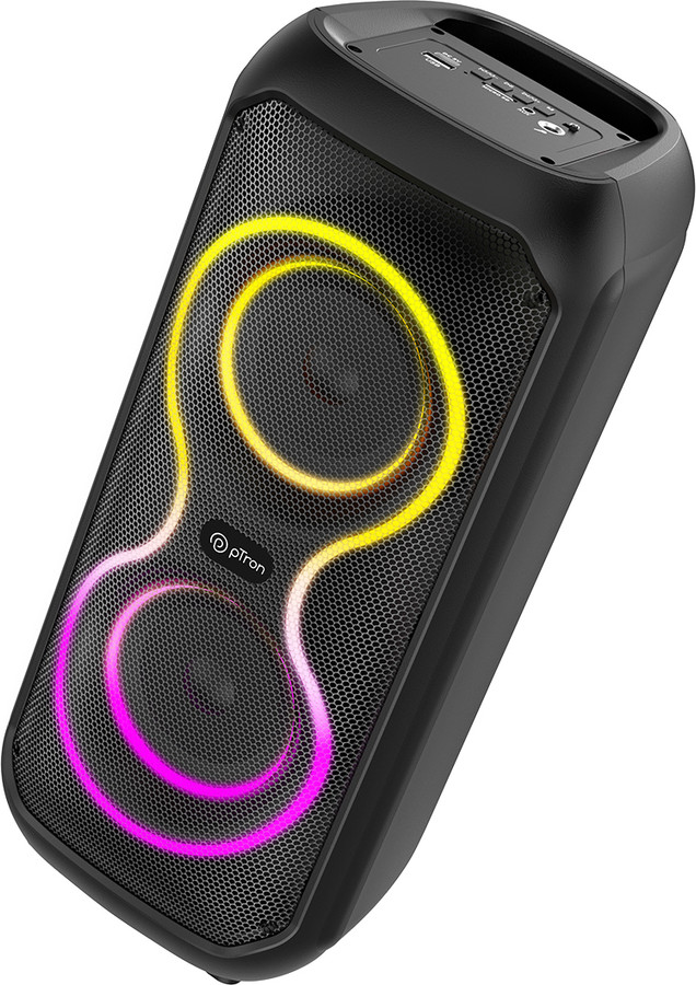 Ptron Fusion One W/ Pristine Stereo Sound, Vibrant Rgb Lights, 6hrs Playtime, Portable 48 W Bluetooth Party Speaker Flipkart Deal