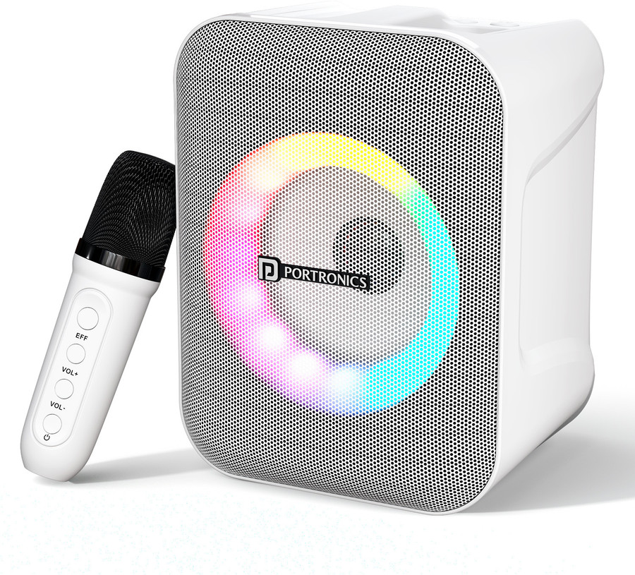 Portronics Apollo One 20w Bluetooth Portable Speaker With Wireless Karaoke Mic,5hr Playtime 20 W Bluetooth Speaker Flipkart Deal