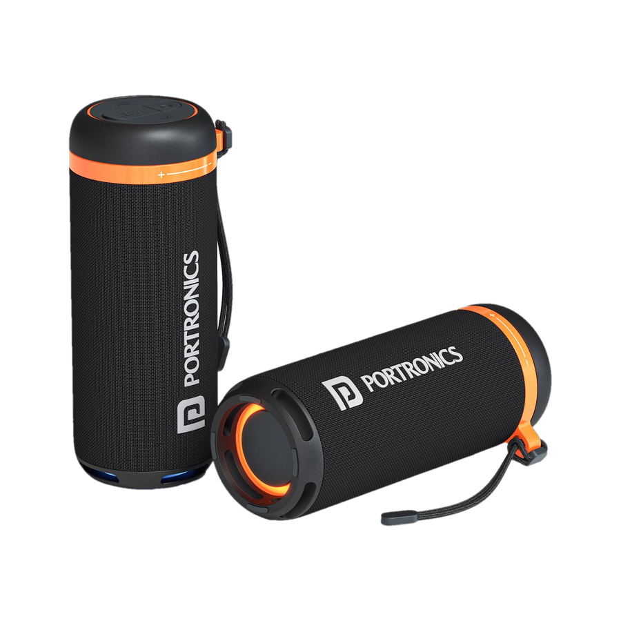 Portronics Breeze 7 15w Wireless Bluetooth Speaker,Rotational Volume Control,6 Hrs Playtime 15 W Bluetooth Speaker Flipkart Deal
