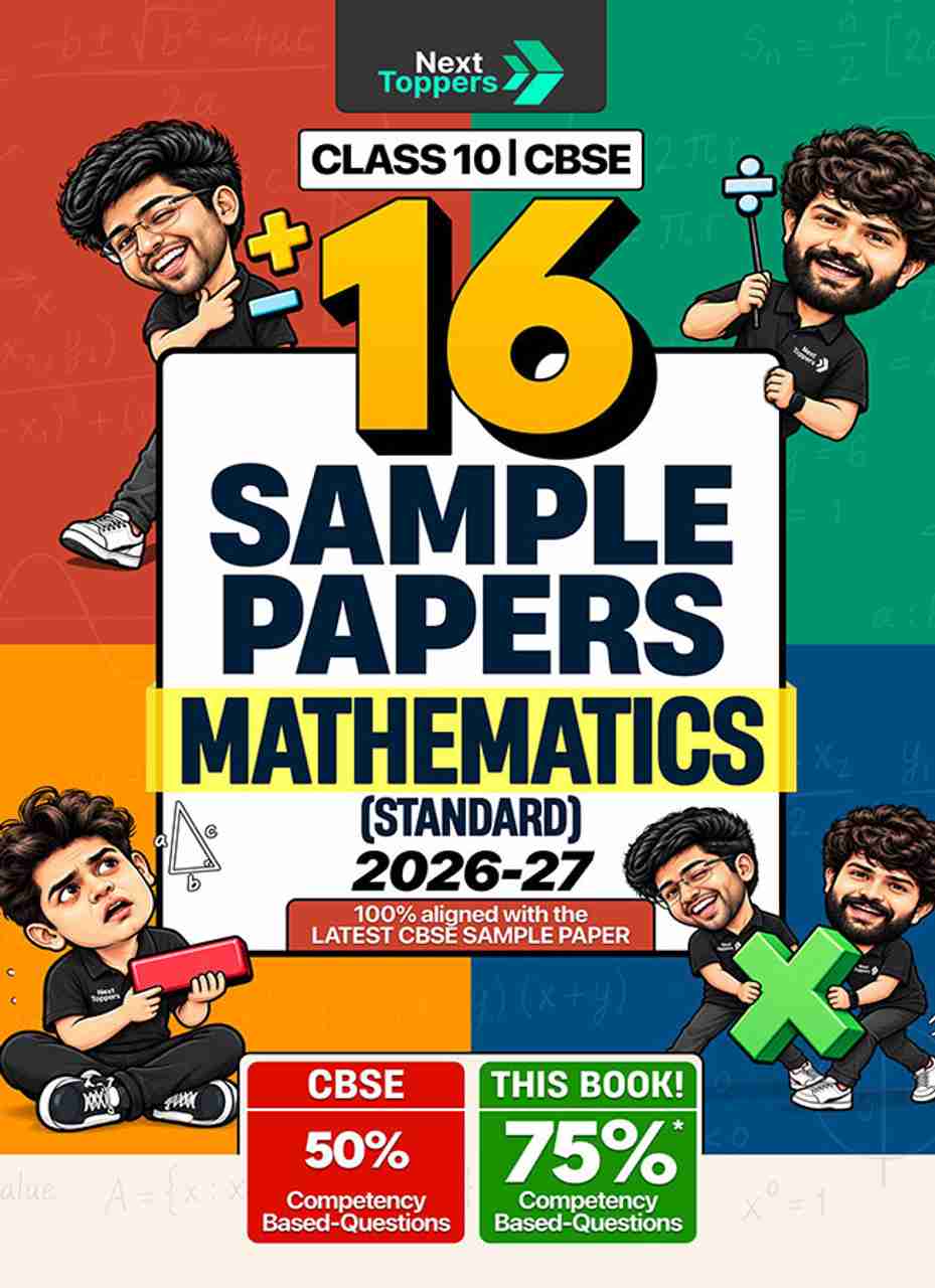 Math Support Icon Next Toppers CBSE Sample Paper Class 10 Mathematics Standard 2026-27 ...