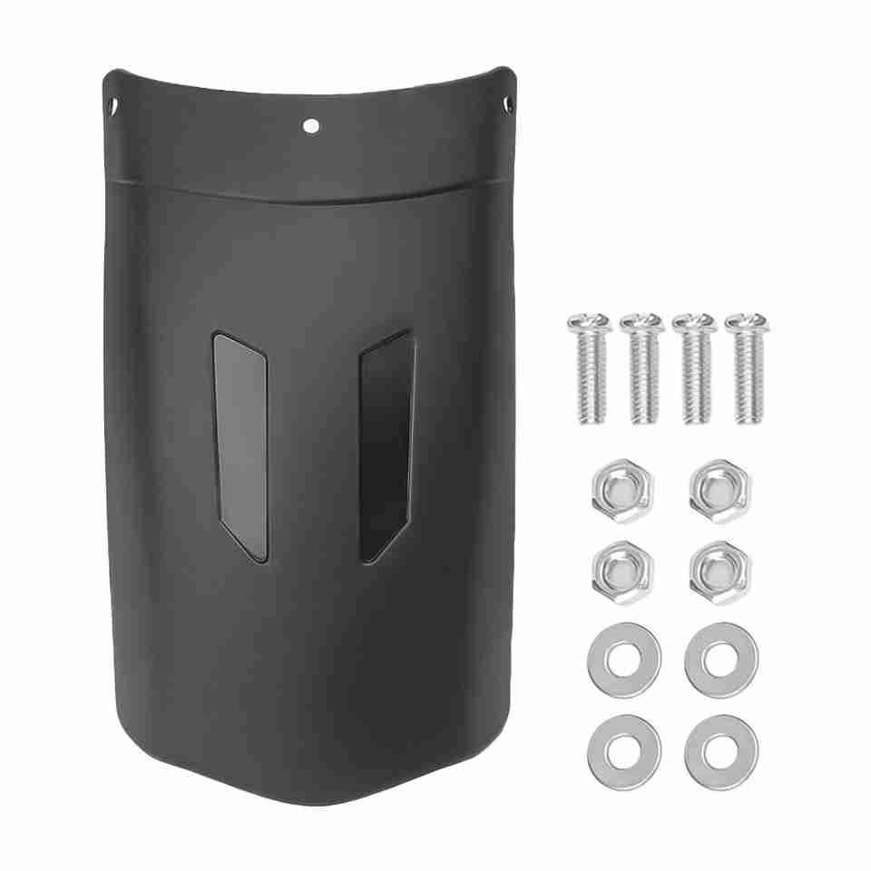 STHIRA Rear Mud Guard For Universal Bike Black - Image 6