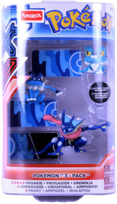 Buy Funskool Pokemon Figures 3 Pack - Froakie / Frogabier / Greninja on ...
