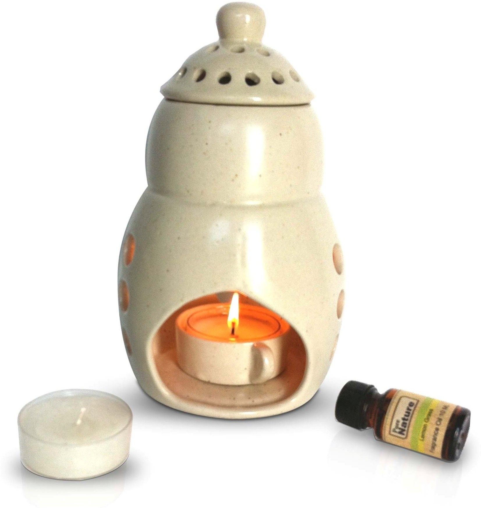 26% OFF on Pure Source Big Premium Ceramic Aroma Diffuser with 10 Ml ...