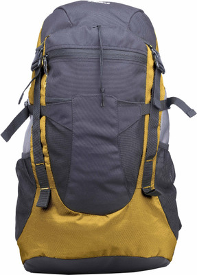 Zwart RHOMROV-Mustard 32 L Backpack(Black, Beige)
