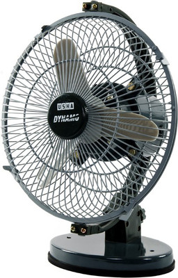 USHA Dynamo 3 Blade Table Fan(Grey, Pack of 1)