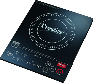Prestige PIC 6.0 V2 Induction Cooktop(Black, Touch Panel) Prestige PIC 6.0 V2 Induction Cooktop(Black, Touch Panel)