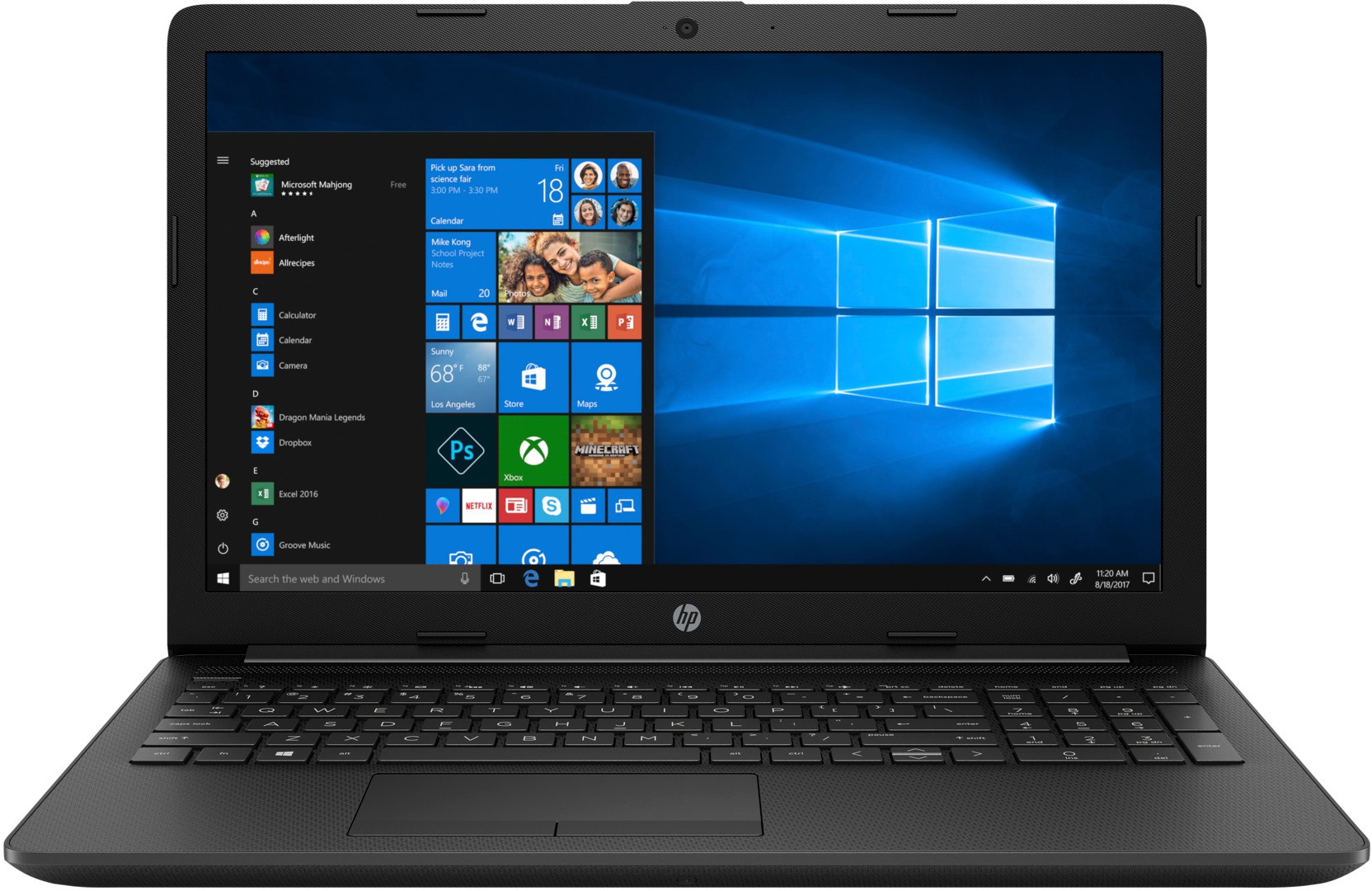 HP 15 Ryzen 3 Dual Core 3200U - (4 GB/1 TB HDD/Windows 10 Home) 15-db1069AU Laptop (15.6 inch, Jet Black, 2.04 kg, With MS Office)