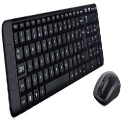Logitech MK220 Mouse & Wireless Laptop Keyboard(Black) Logitech MK220 Mouse & Wireless Laptop Keyboard(Black)