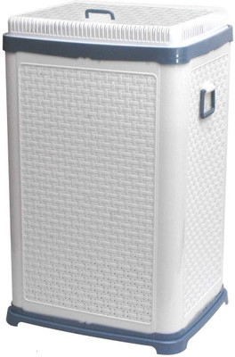 Fable 20 L Grey Laundry Basket(Polypropylene)