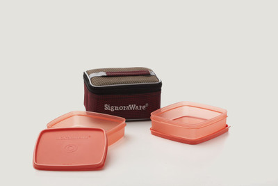 Signoraware best lunch sale box with bag
