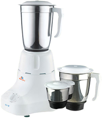 BAJAJ Majesty GX 7 500 W Mixer Grinder (3 Jars, White) BAJAJ Majesty GX 7 500 W Mixer Grinder (3 Jars, White)