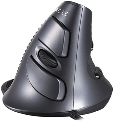 Circle Sniper Wired Laser Mouse Gaming Mouse (USB, Black)