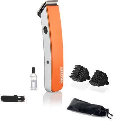 Nova NHT 1045 O Cordless Trimmer for Men(Orange)
