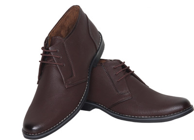 54% OFF on Azzaro Black Ducas Lace Up Shoes on Flipkart