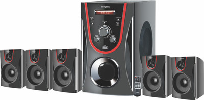 Envent ET-SP51135 High 5 with Bluetooth Portable Bluetooth Home Theatre(Black, 5.1 Channel)