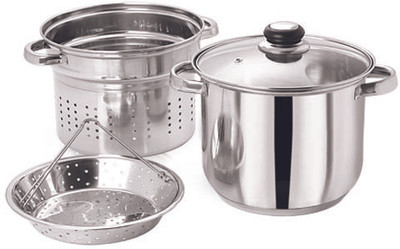 PRISTINE Stainless Steel Steamer(4.7 L)