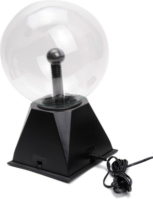 Gooddeals PL7 7 Inch Plasma Globe Table Lamp(20 cm, Black)