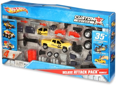 13% OFF on Hot Wheels Custom Motors Deluxe Attack Pack on Flipkart ...