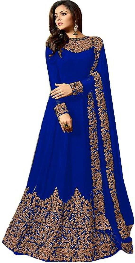 Kedar Fab Anarkali Gown Price in India - Buy Kedar Fab Anarkali Gown online  at Flipkart.com