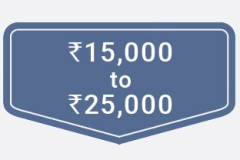 ₹15,000 to ₹25,000