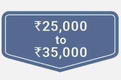 ₹25,000 to ₹35,000