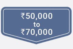 ₹50,000 to ₹70,000