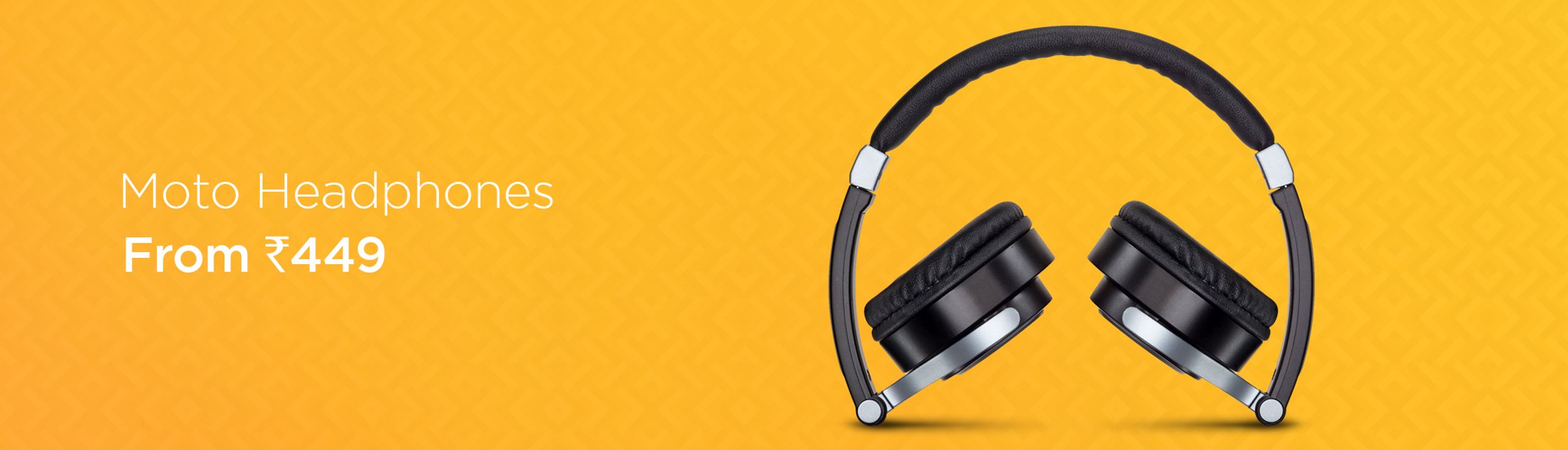 Moto headphone