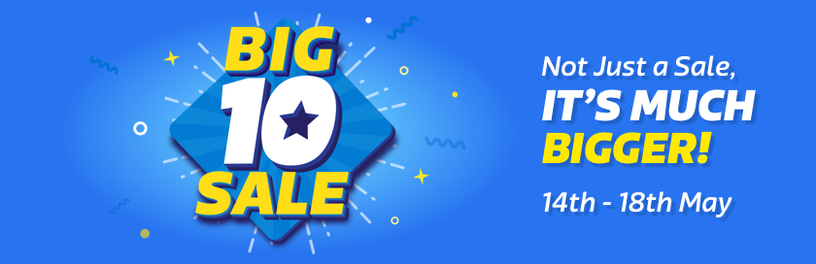 Flipkart Big10 Sale 14th to 18th May
